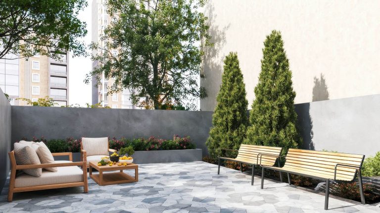 סאנטו אובדיו – גאיה modern-building-garden-patio